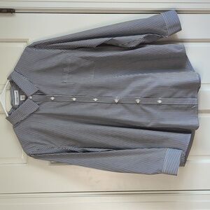 Coldwater Creek Striped Button Down Women's Shirt - Petite XL (PXL) - NWOT